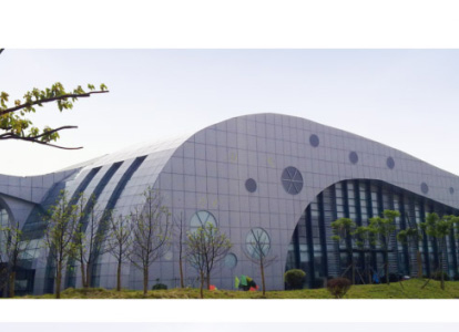 温岭会议中心外景网架工程